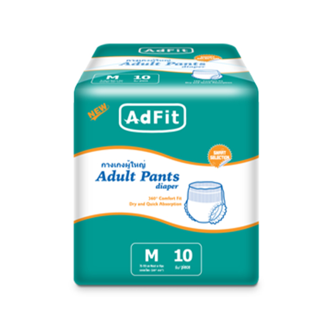 ADFIT ADULT PANTS DIAPER MEDIUM